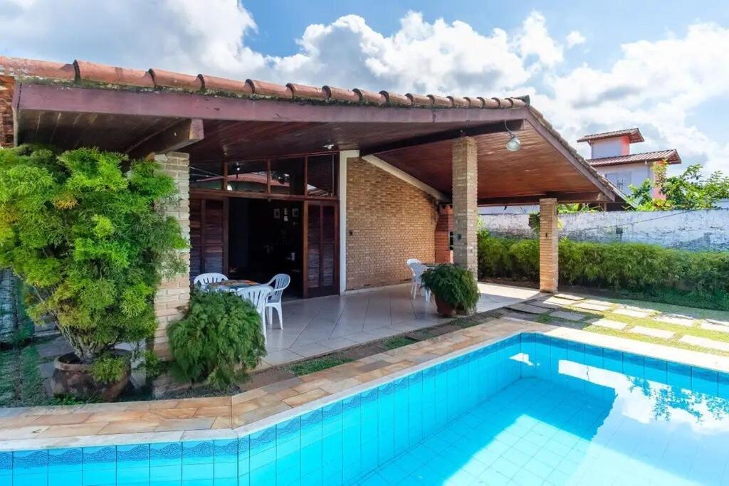 Bh4 - Bh4: Casa Com Piscina Ao Lado Da Praia Grande Убатуба Экстерьер фото